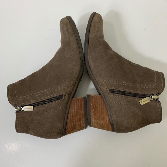 Blondo Women’s Valli Waterproof Mushroom Suede Booties Size 8.5 Streetwear - Picture 10 of 10